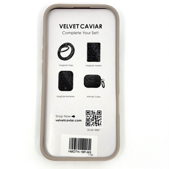 Velvet Caviar Moonlight Moth iPhone 16 Pro Case MagSafe Compatible NWOT - Picture 3 of 8
